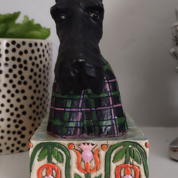 Jim Shore Scotty Dog Figurine - Picture 3 of 7